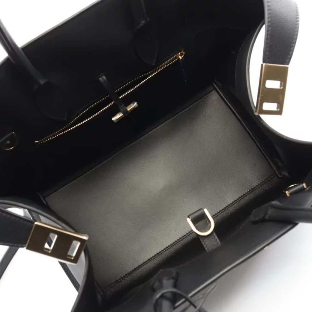 Salvatore Ferragamo Handbag Black HUG Leather - Picture 3 of 4